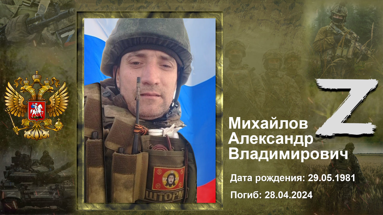 МИХАЙЛОВ АЛЕКСАНДР ВЛАДИМИРОВИЧ